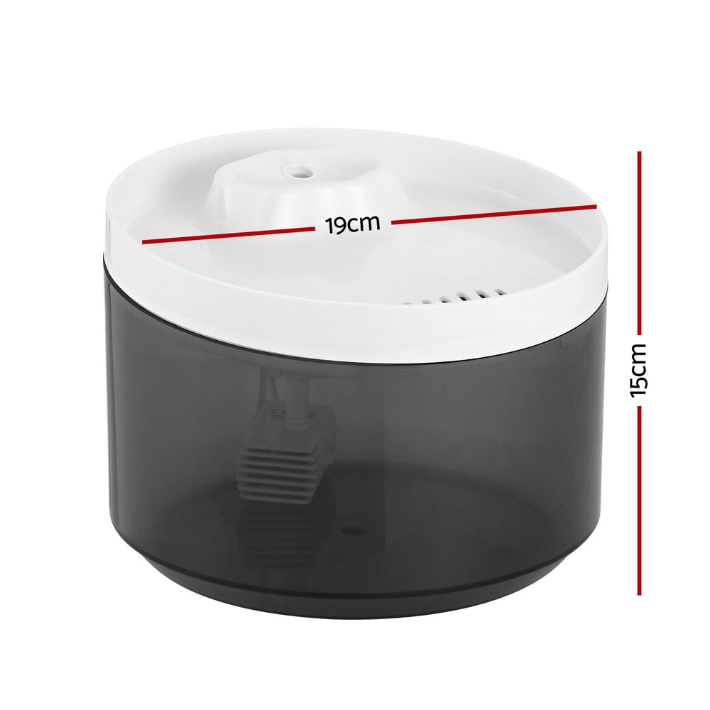 Pet Water Fountain 2.2L – White