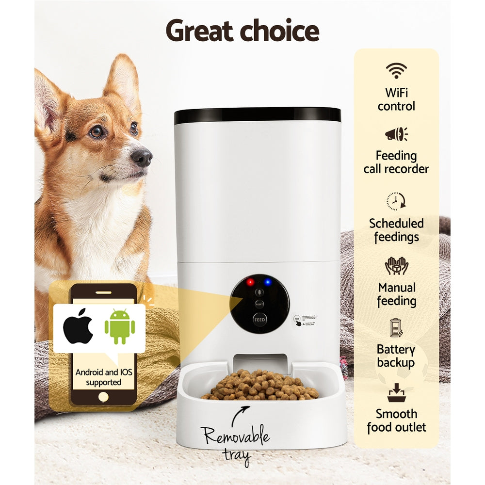 Smart Pet Feeder 6L – Wi-Fi