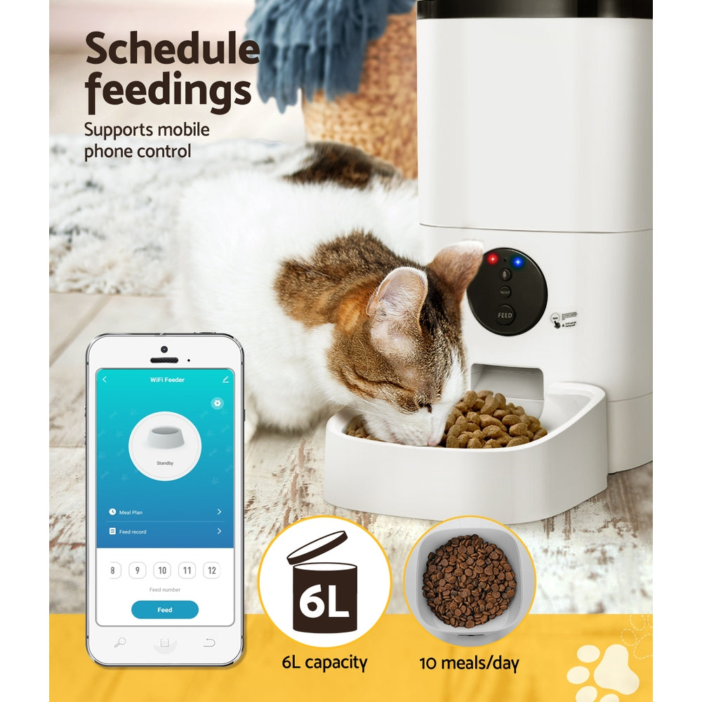 Smart Pet Feeder 6L – Wi-Fi