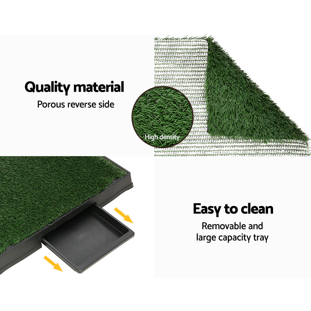 Grass Potty Pad with Tray – 1 Mat