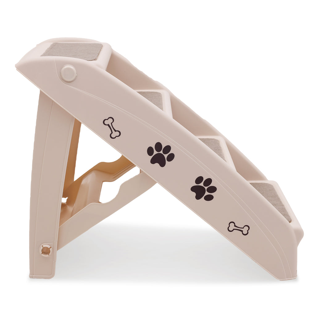 Foldable Pet Stairs 50cm – White