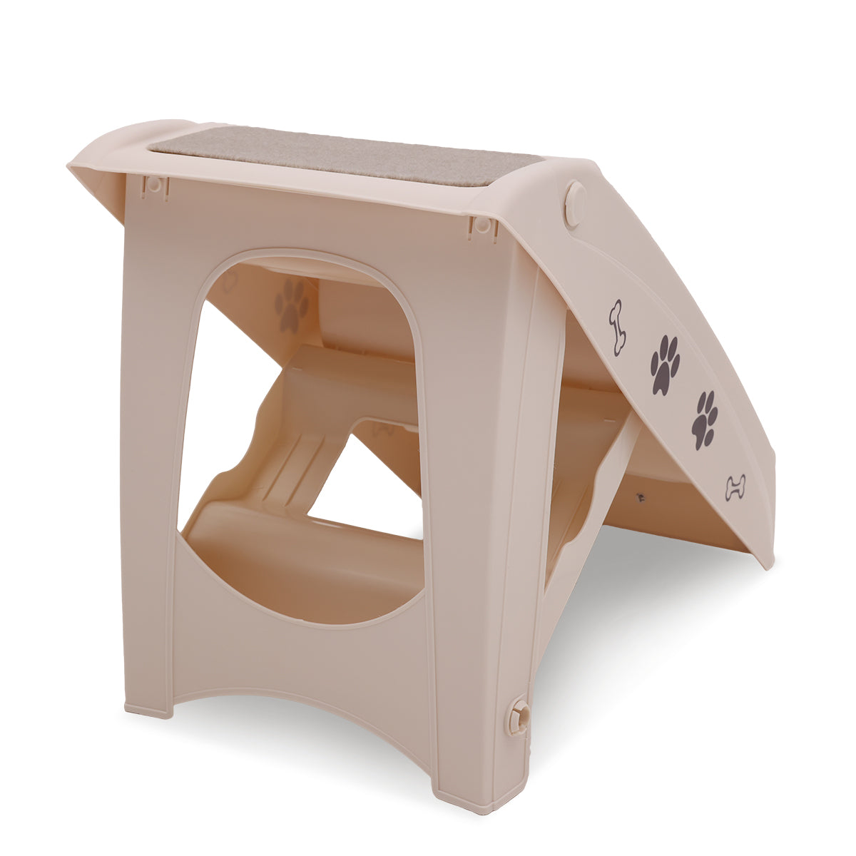 Foldable Pet Stairs 50cm – White