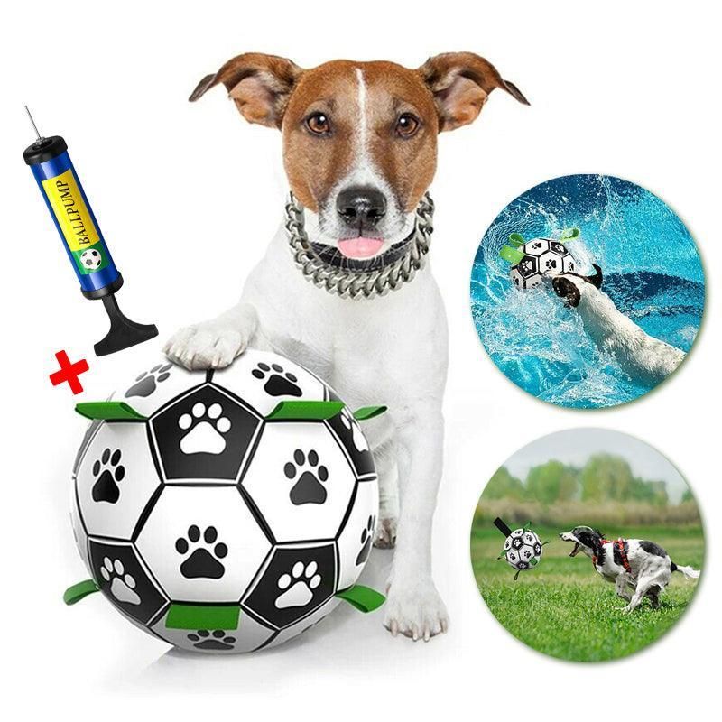 Dog Football with Grab Tabs