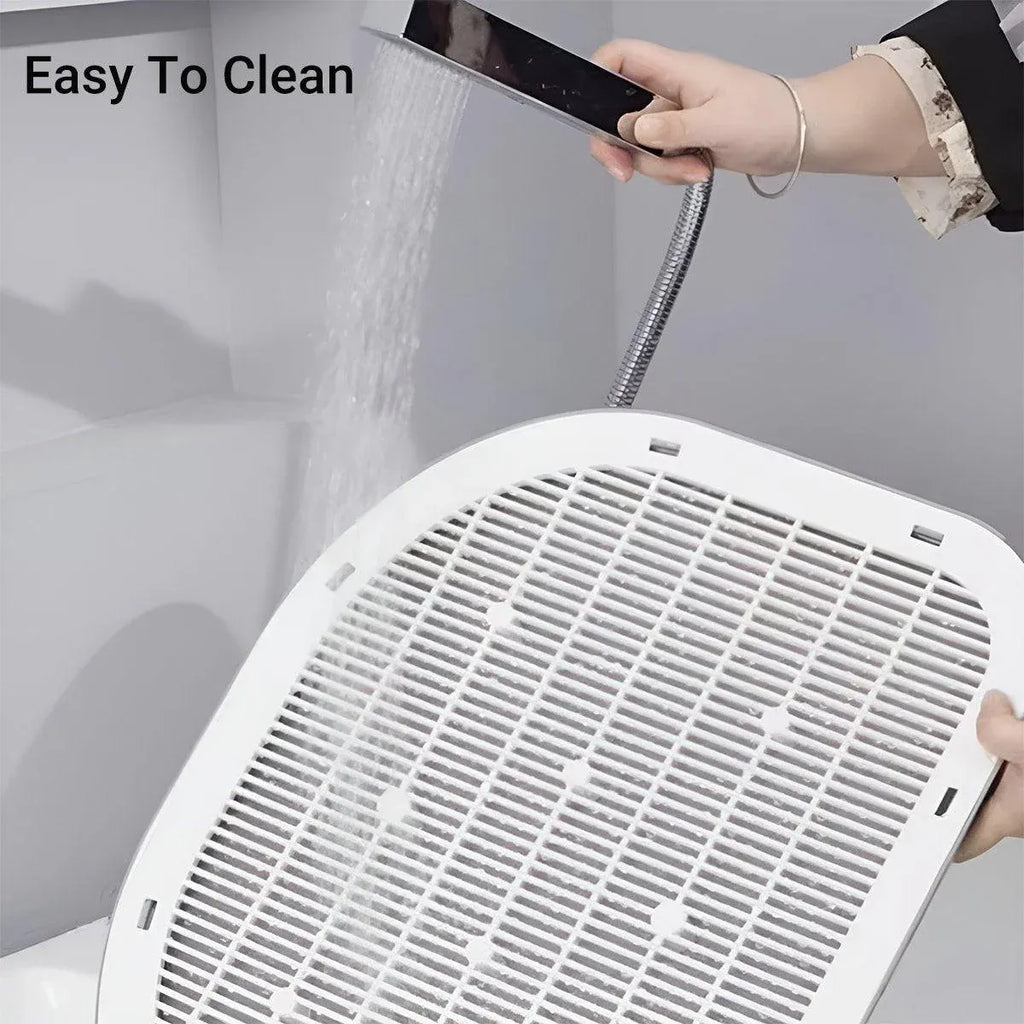 Anti-Spill Cat Litter Mat – Grey