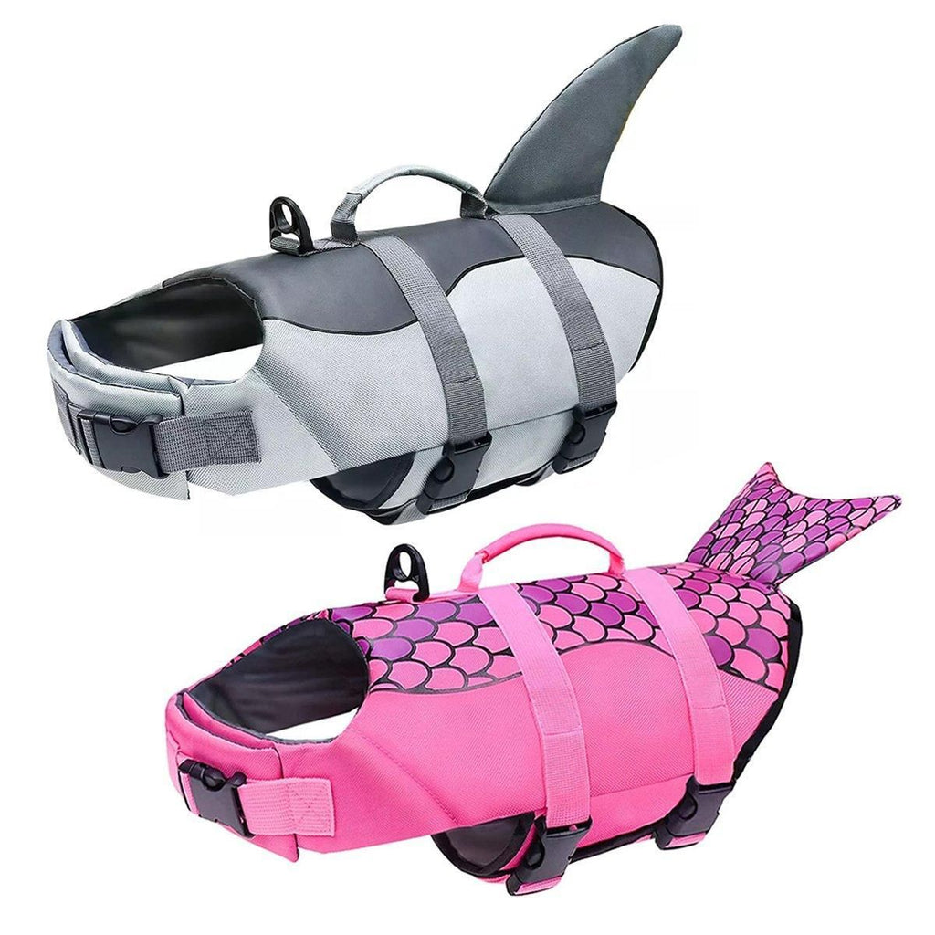 Mermaid Dog Life Jacket – Pink, M