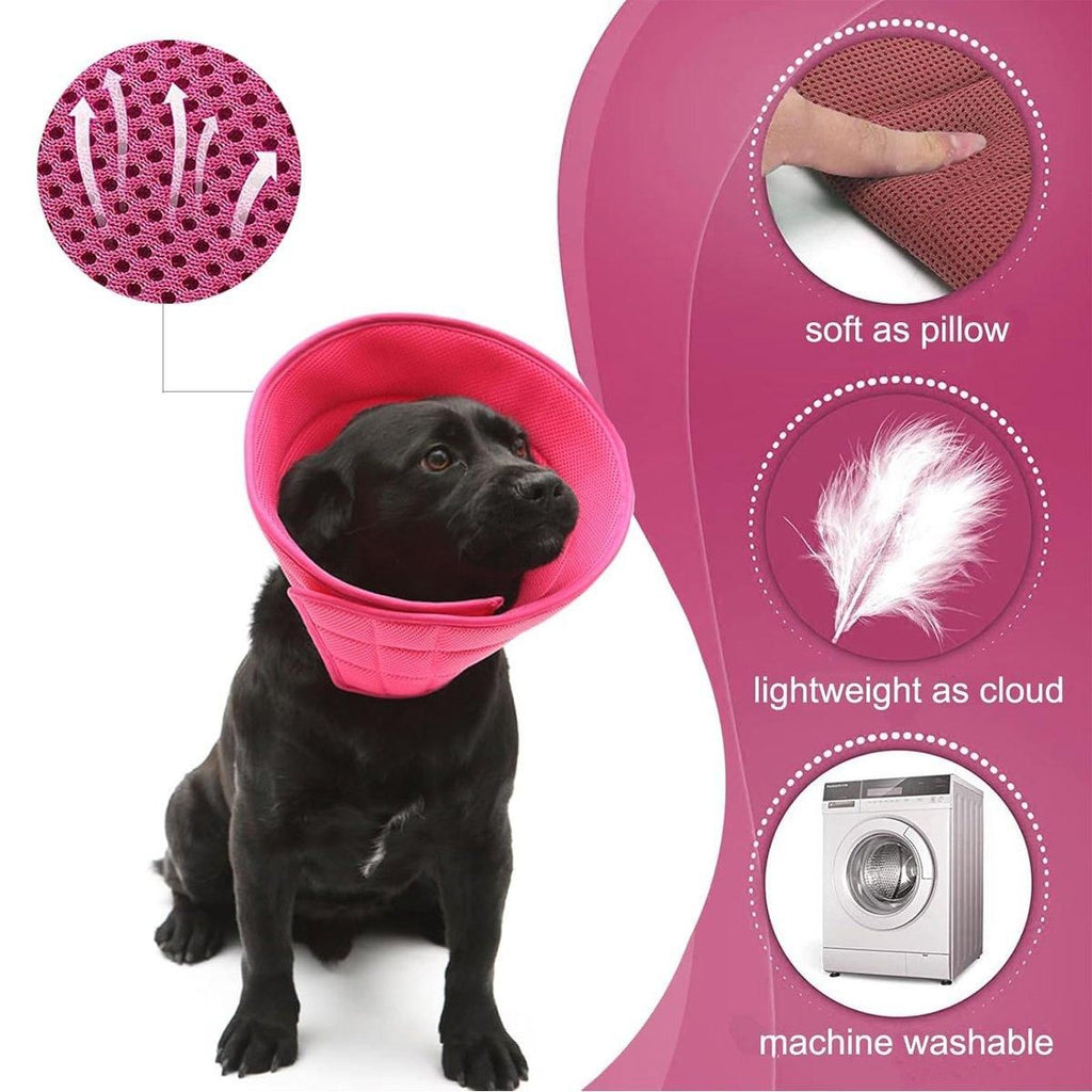 Pet Recovery Cone (E-Collar) – Grey, Size 2