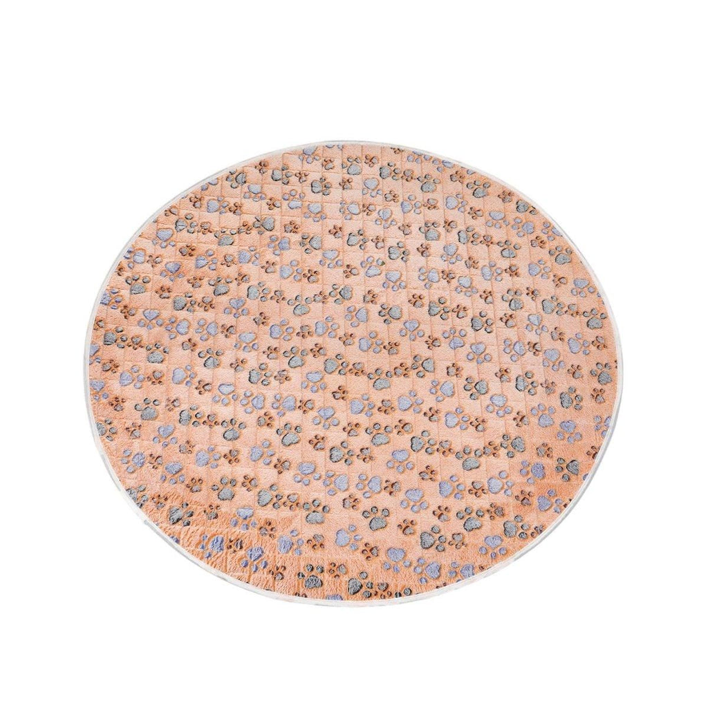 Washable Round Puppy Pad – Khaki, 55cm