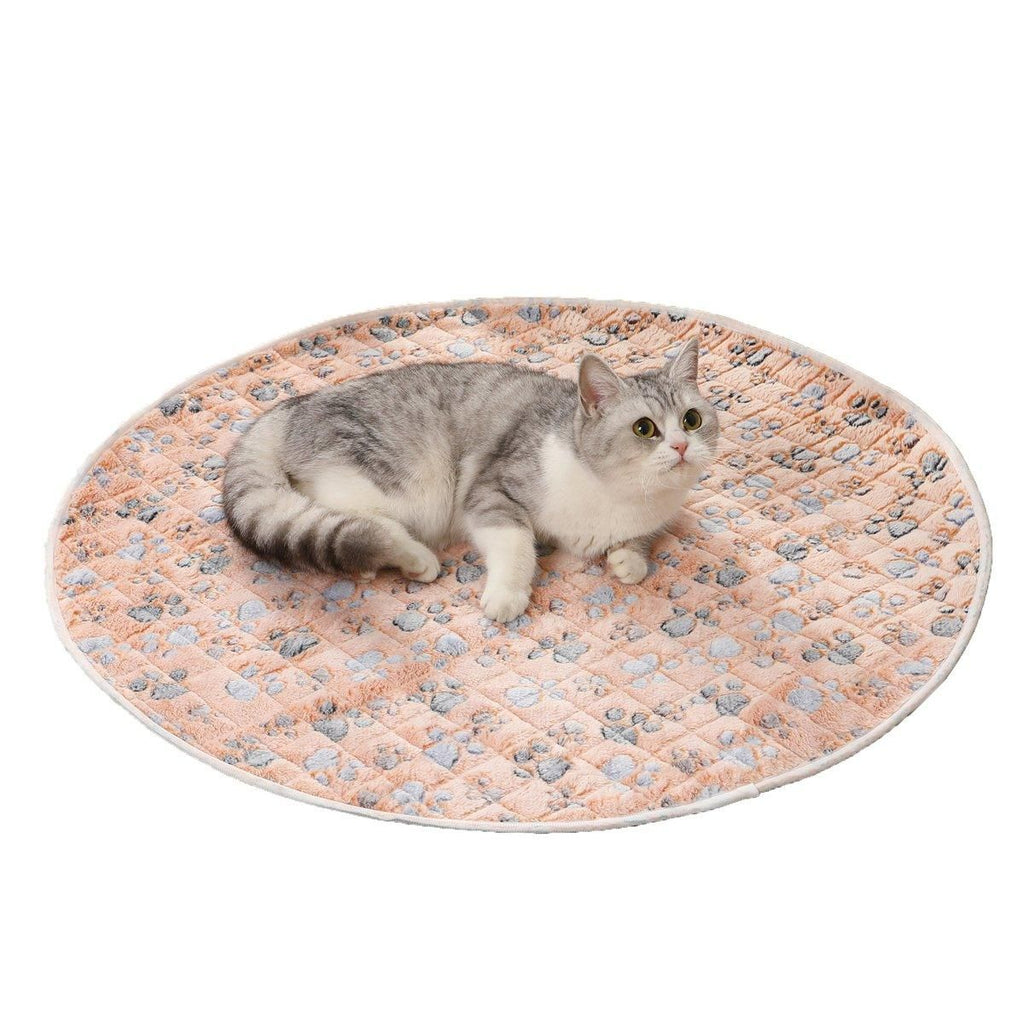 Washable Round Puppy Pad – Khaki, 55cm