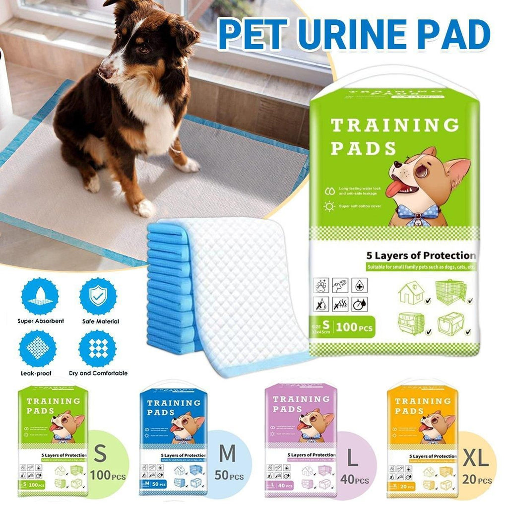 Puppy Training Pads – S 45x33cm, 100 Pack