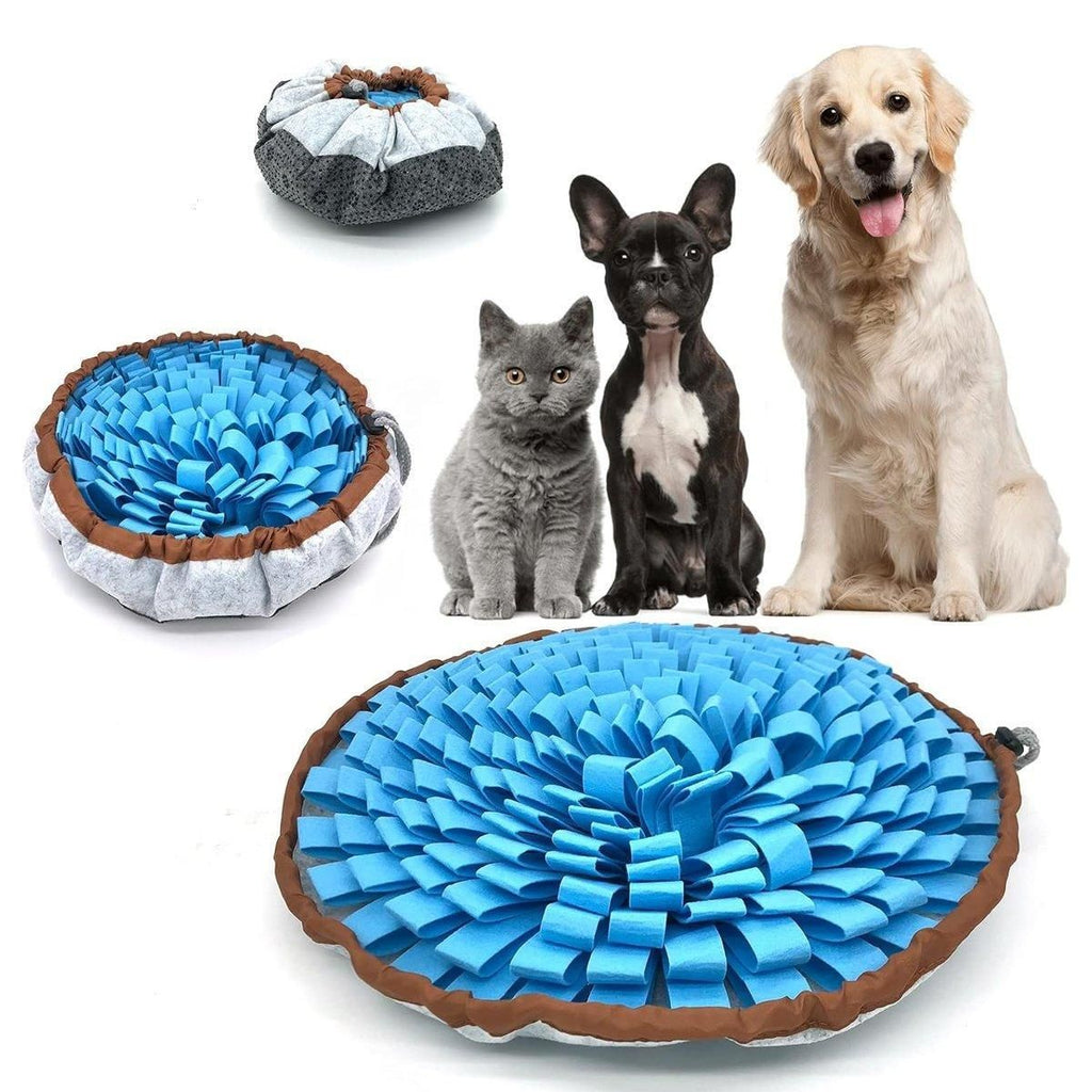 Snuffle Mat for Dogs – Blue