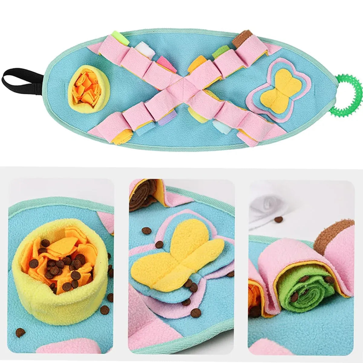 Snuffle Mat Puzzle Toy for Dogs
