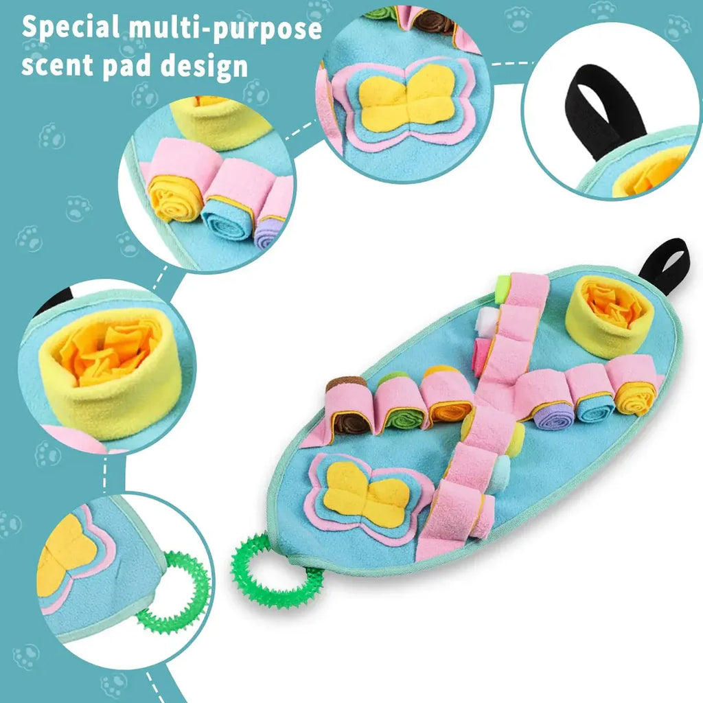 Snuffle Mat Puzzle Toy for Dogs