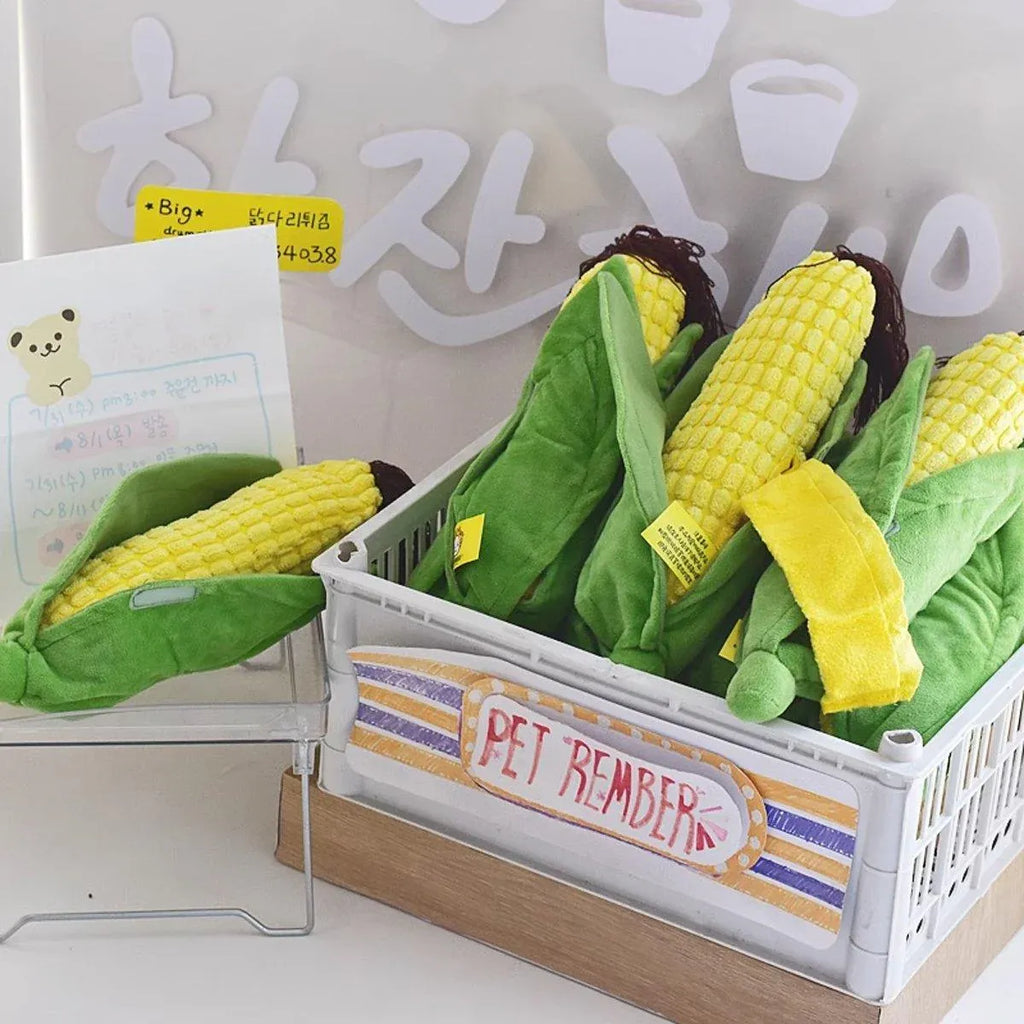 Corn Cob Slow-Feeder Chew Toy