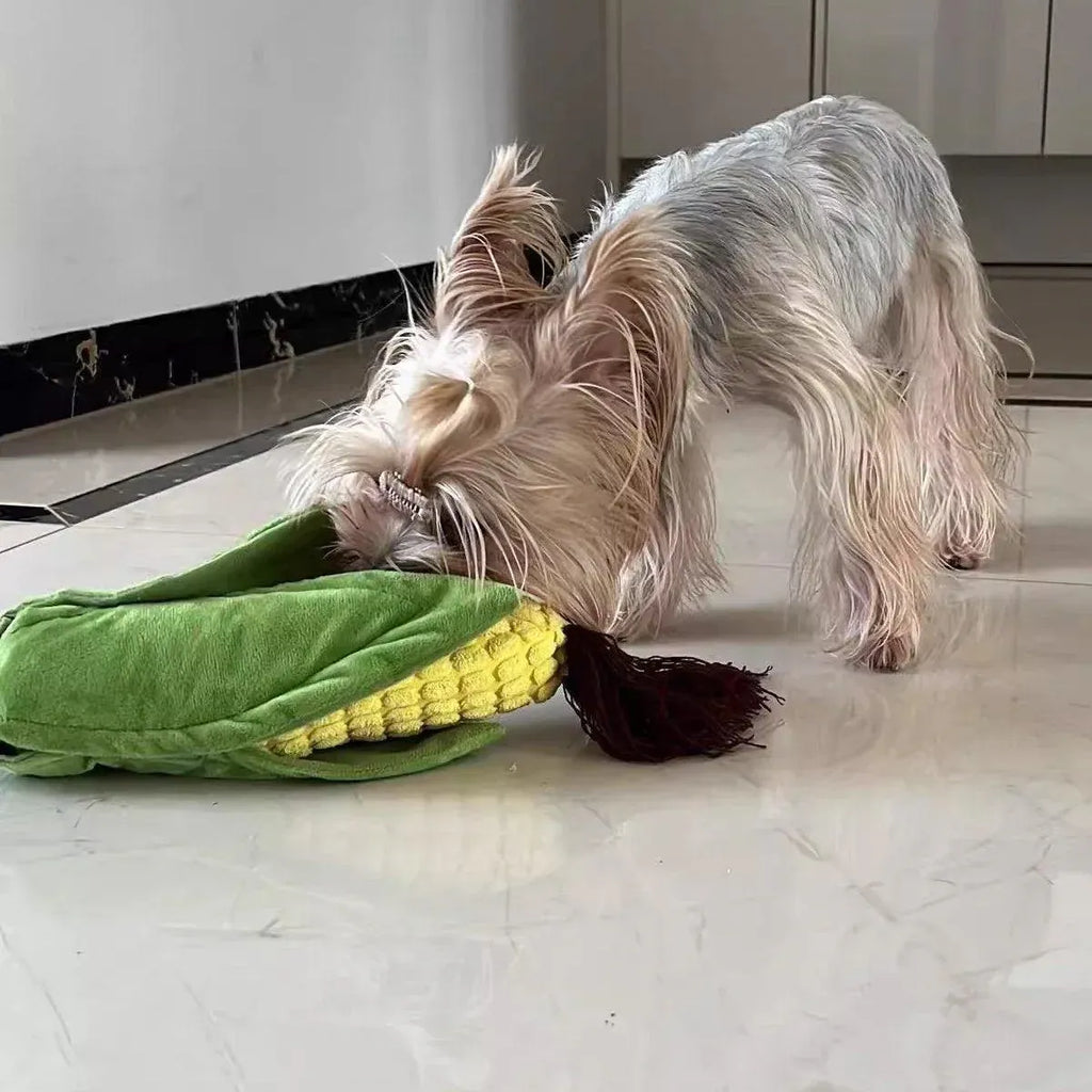 Corn Cob Slow-Feeder Chew Toy
