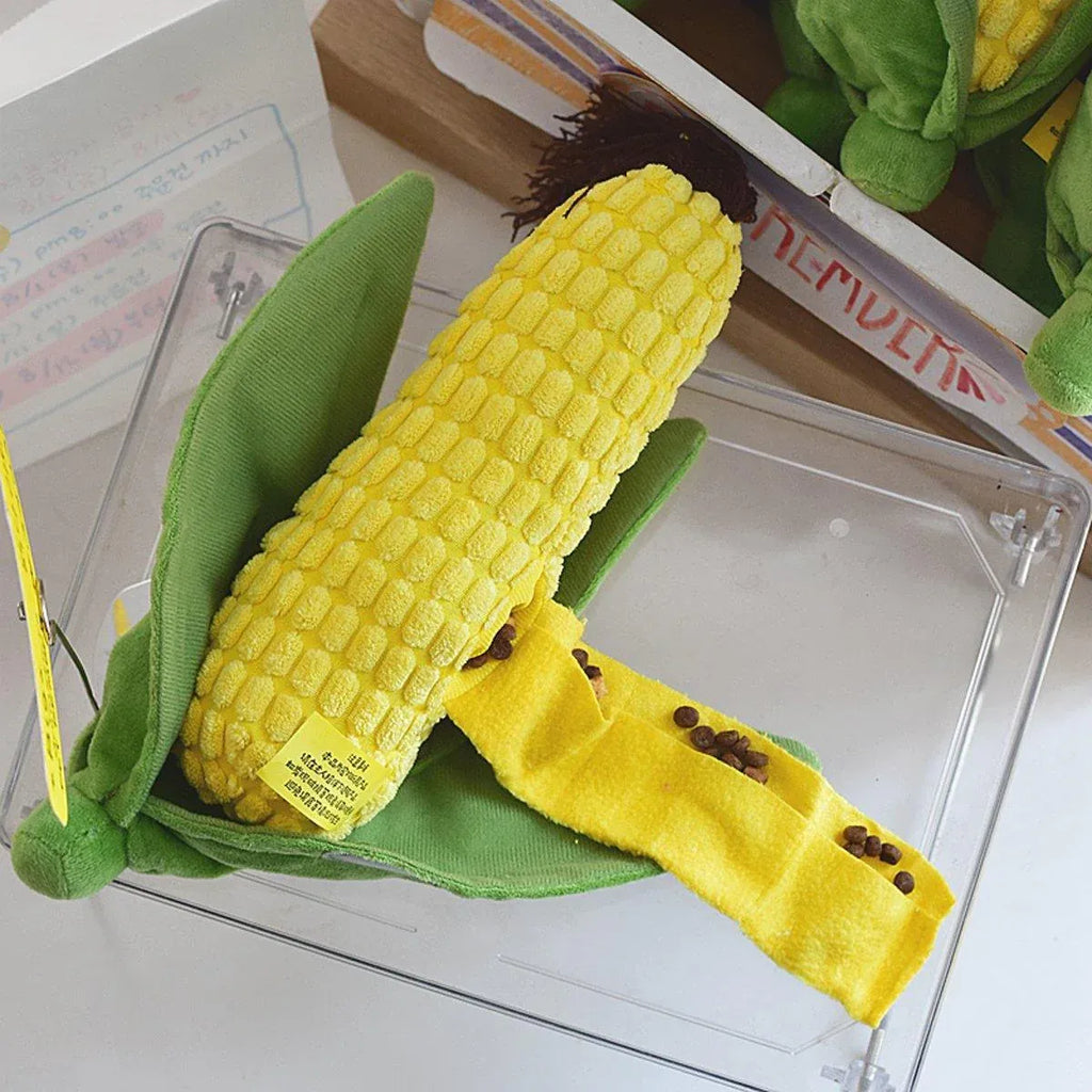 Corn Cob Slow-Feeder Chew Toy