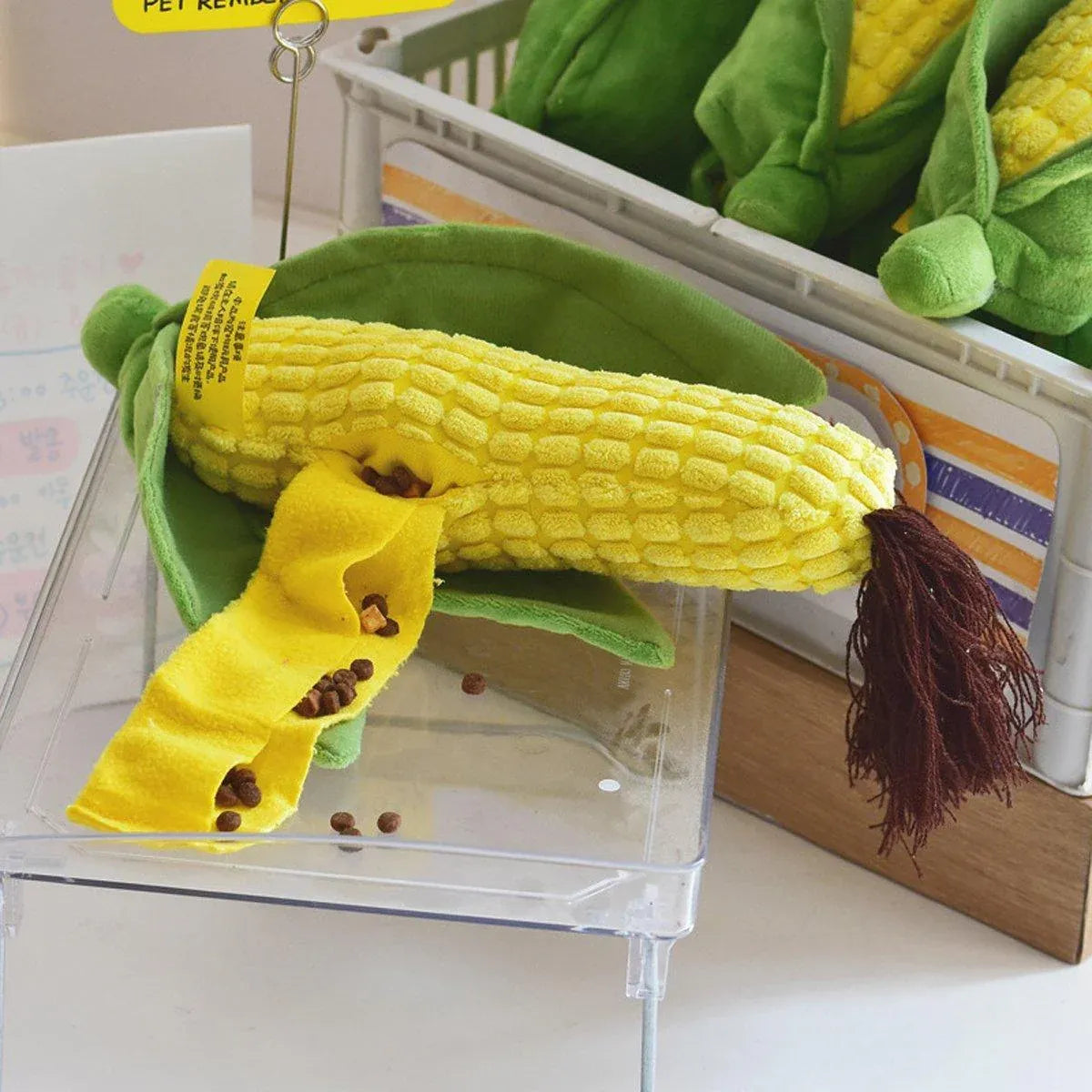 Corn Cob Slow-Feeder Chew Toy