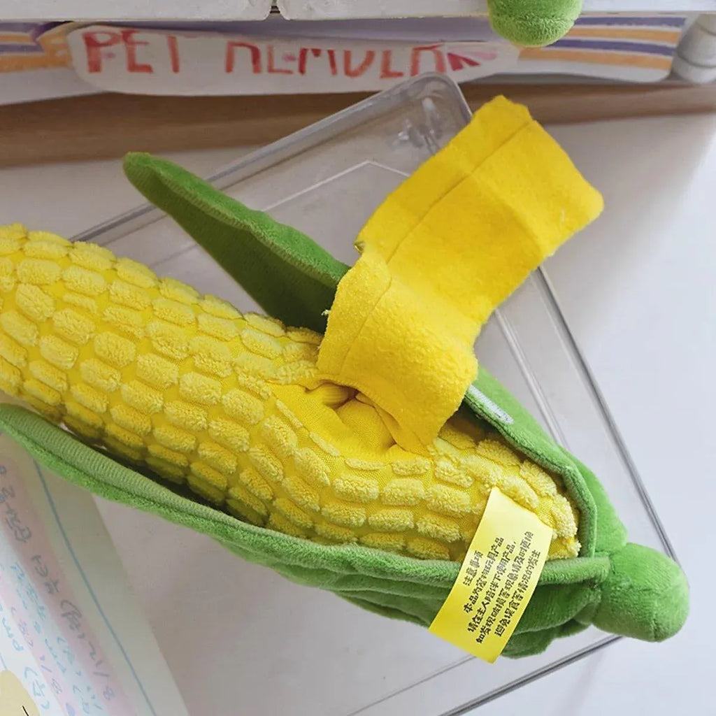 Corn Cob Slow-Feeder Chew Toy