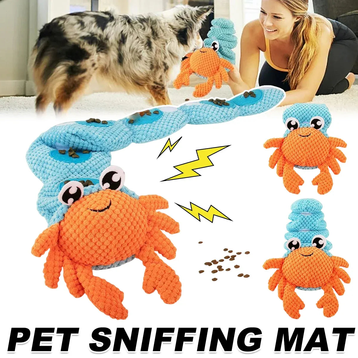 Foldable Snuffle Mat for Dogs & Cats