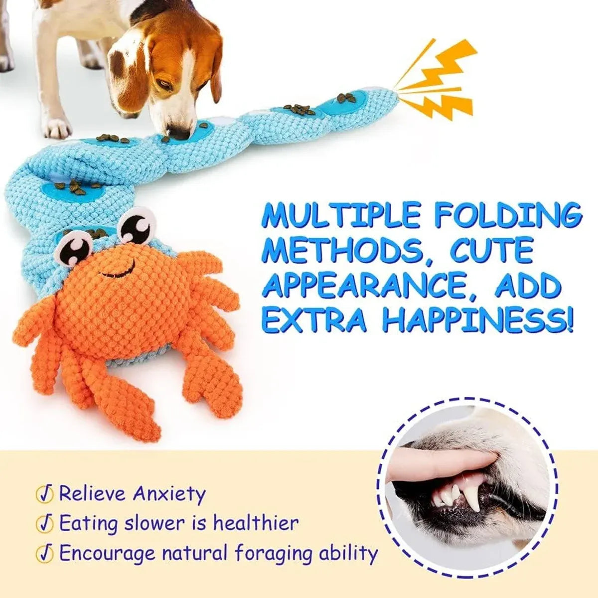 Foldable Snuffle Mat for Dogs & Cats