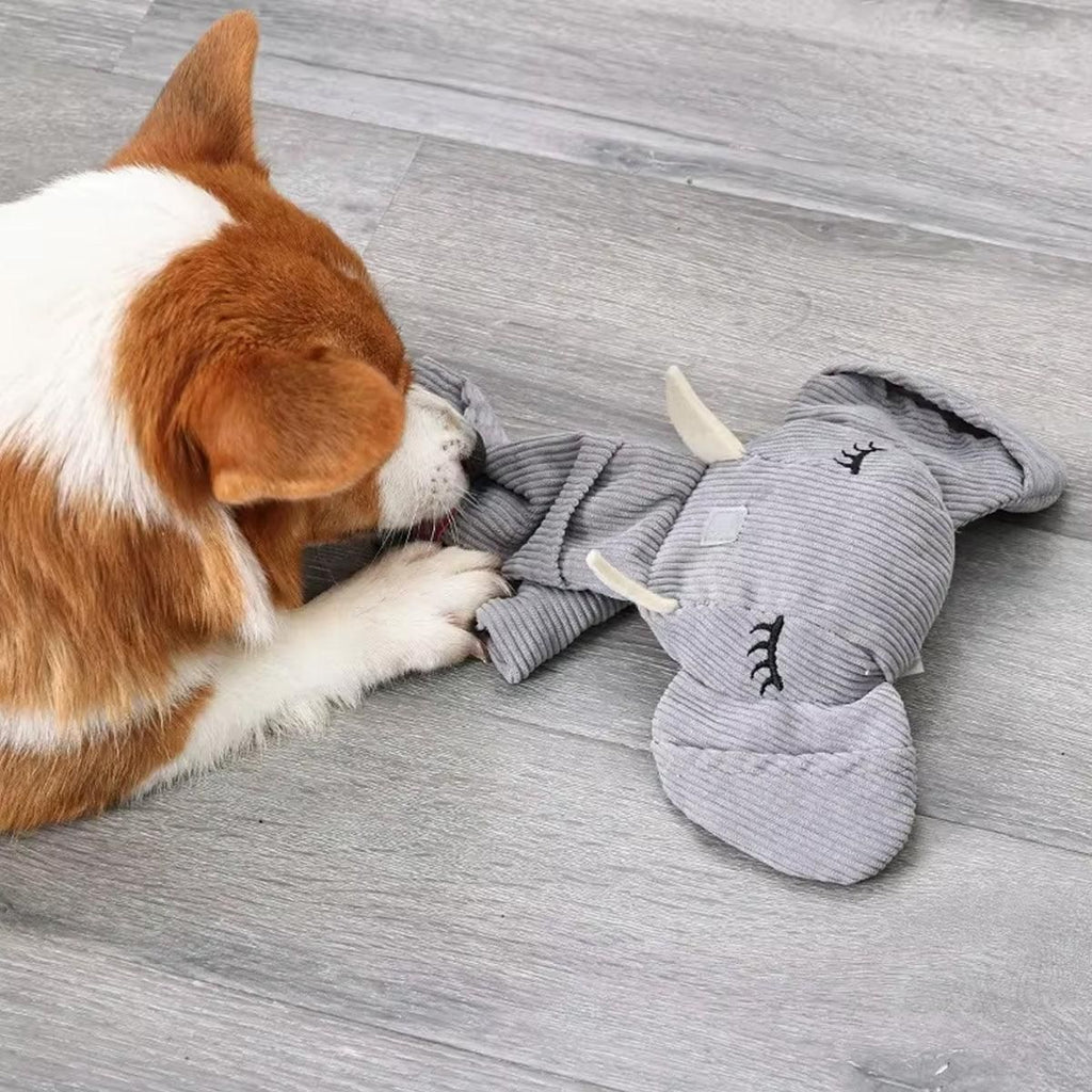 Elephant Snuffle Toy with Sound