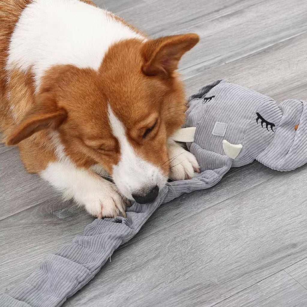 Elephant Snuffle Toy with Sound