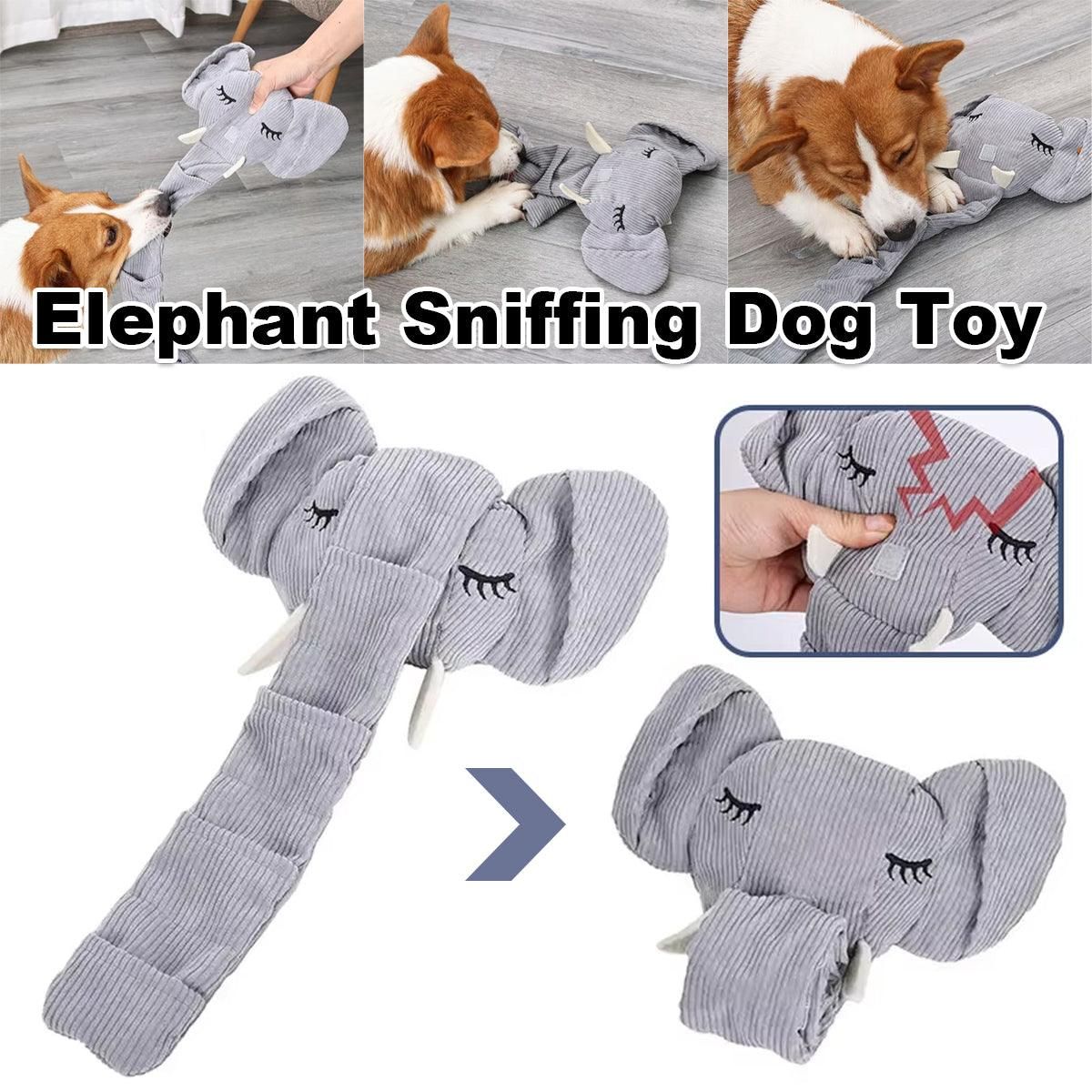 Elephant Snuffle Toy with Sound