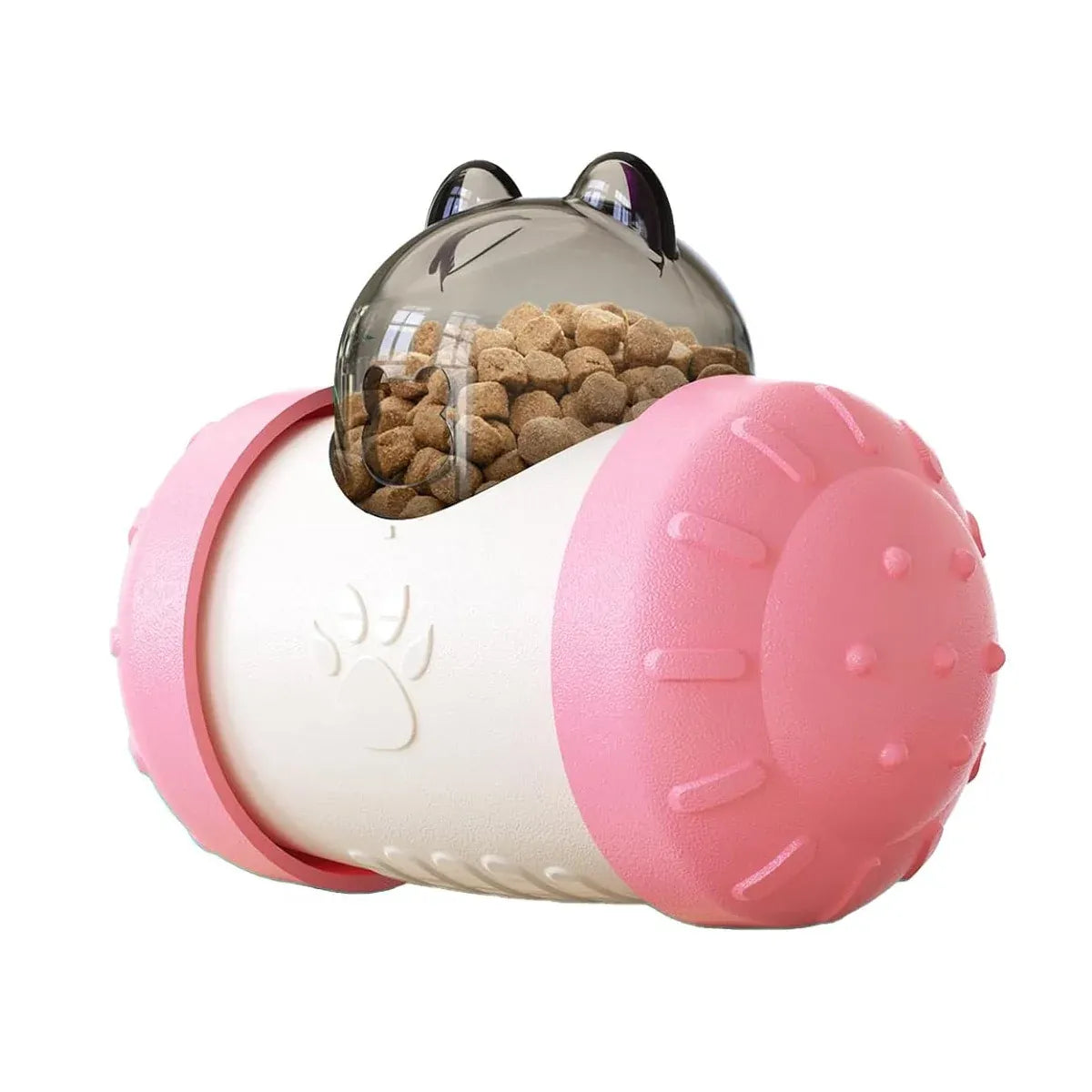 Treat-Dispensing Swing Toy – Pink