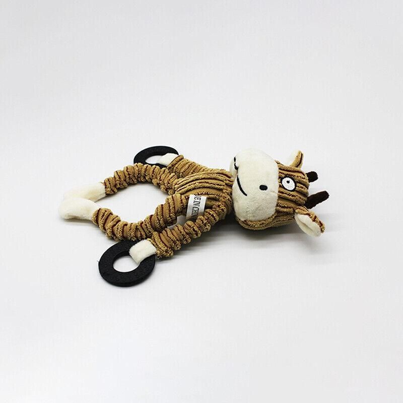 Unstuffed Squeaky Dog Toy – Beer