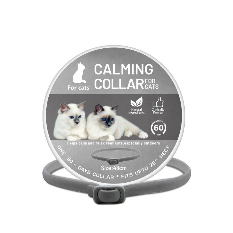 Calming Collar for Cats – 48cm, 2 Pack